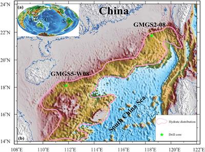 Massive Natural Gas Hydrate Dissociation During the Penultimate Deglaciation (~130 ka) in the South China Sea